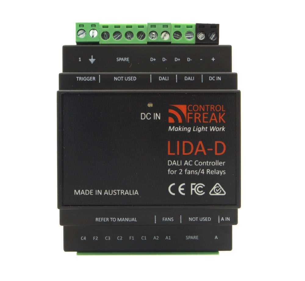 LIDA-D – DALI Relay Controller
